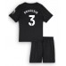 Maillot de foot Tottenham Hotspur Radu Dragusin #3 Extérieur vêtements enfant 2025-26 Manches Courtes (+ pantalon court)